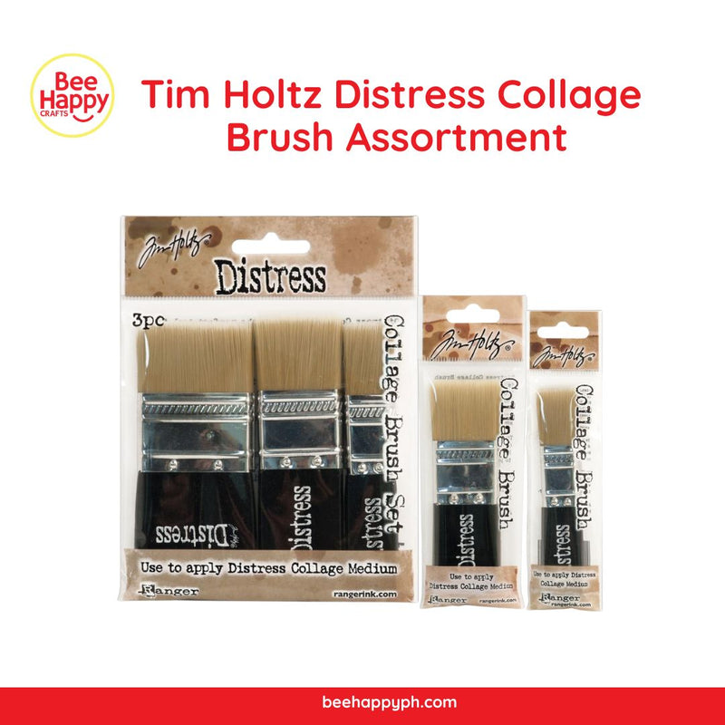 Tim Holtz Distress Collage Brush Assortment