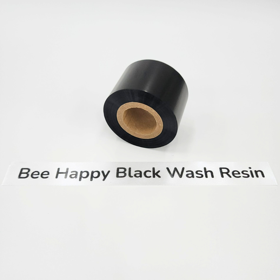 Bee Happy Wash Resin Ribbon 30mm x 200m