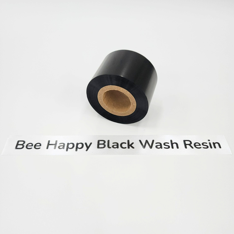 Bee Happy Wash Resin Ribbon 35mm