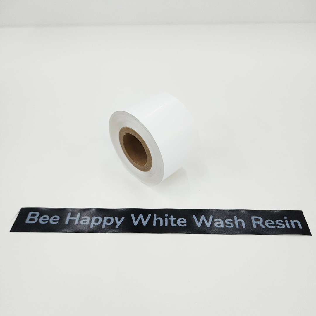 Bee Happy Wash Resin Ribbon 30mm x 200m