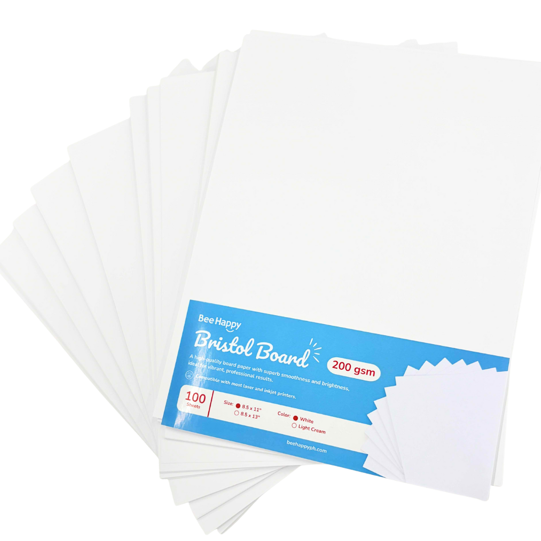 Bee Happy Bristol Board / Worx Specialty Paper 100 sheets