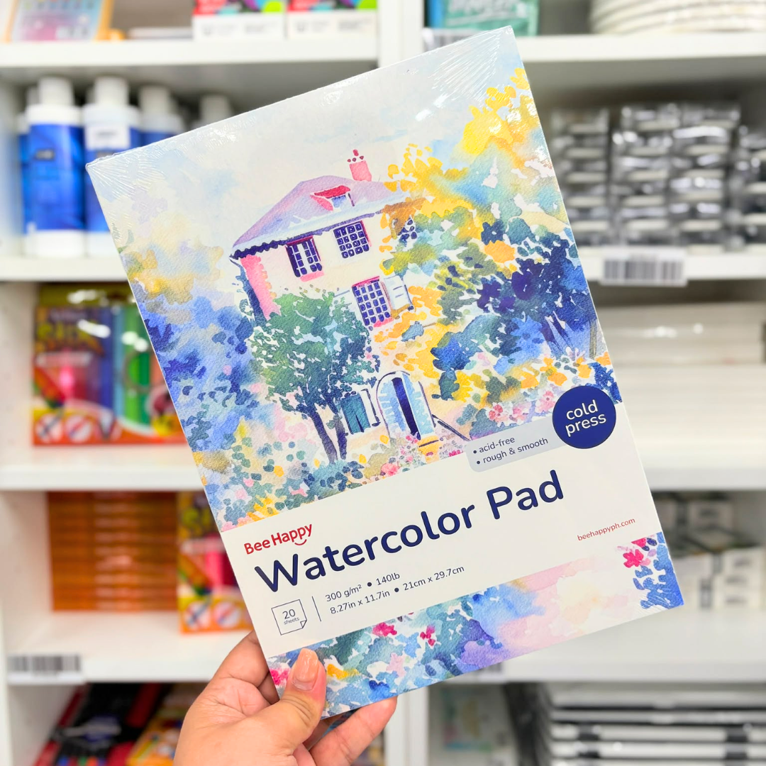 Bee Happy Watercolor Paper Pad A4 Size 300gsm 20 Sheets
