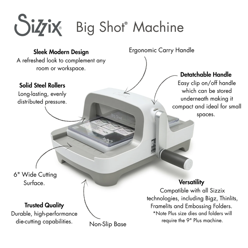 New Sizzix Big Shot Machine Only (Pre-Order)