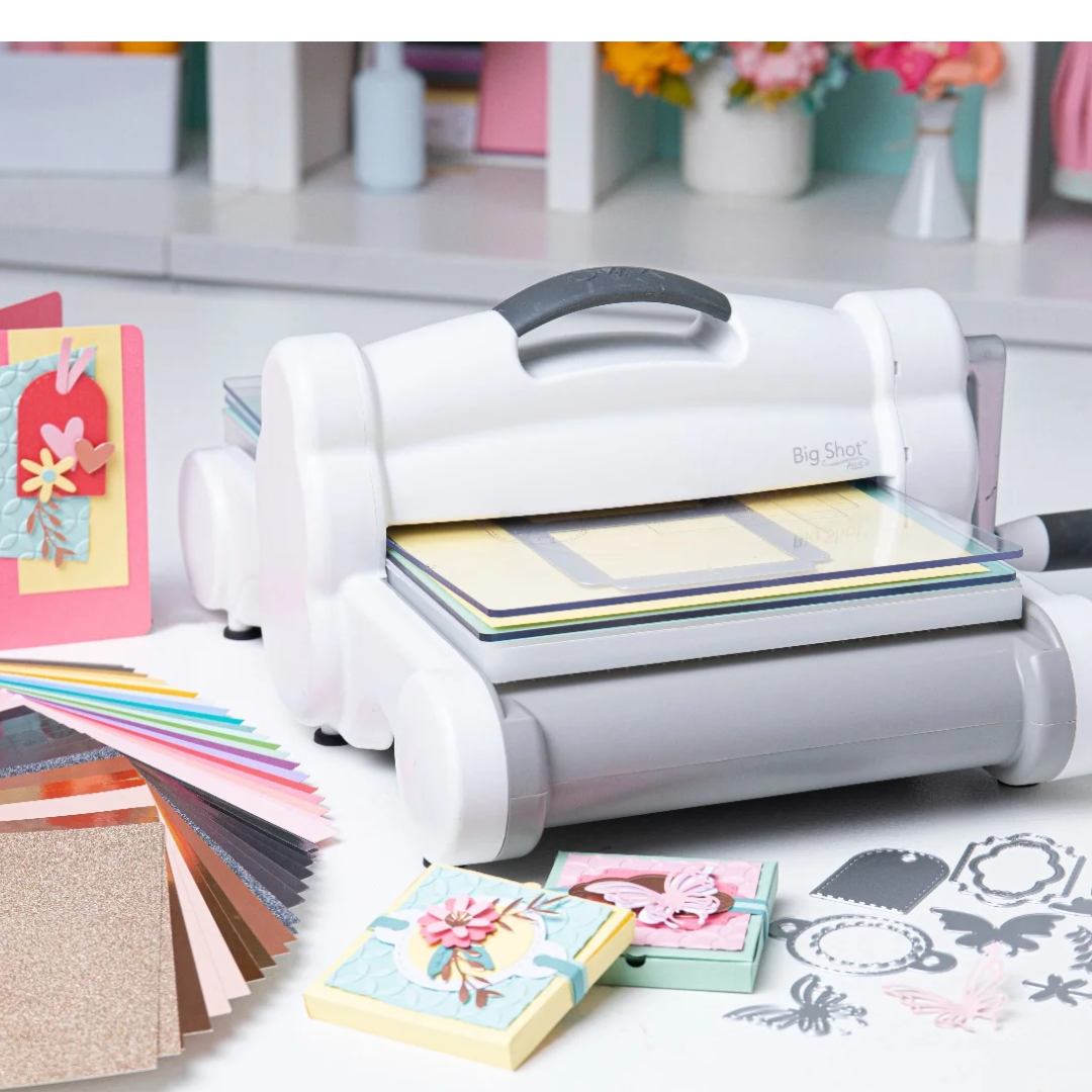 Sizzix Big Shot Plus Starter Kit (Gray and White)