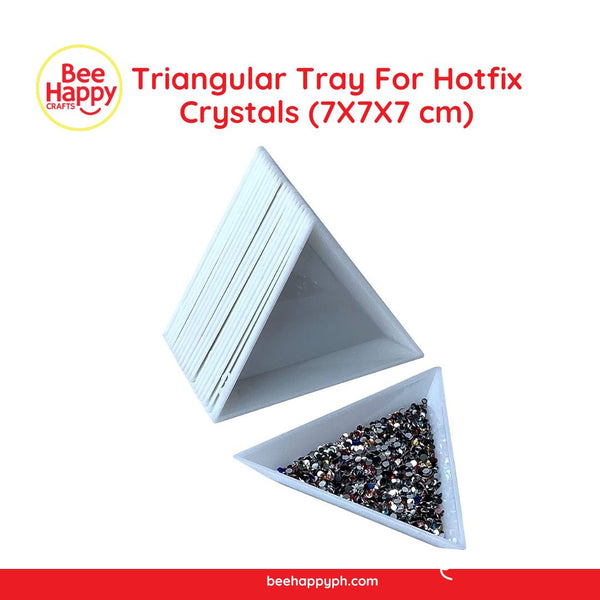 Triangular Tray For Hotfix Crystals (3pcs)