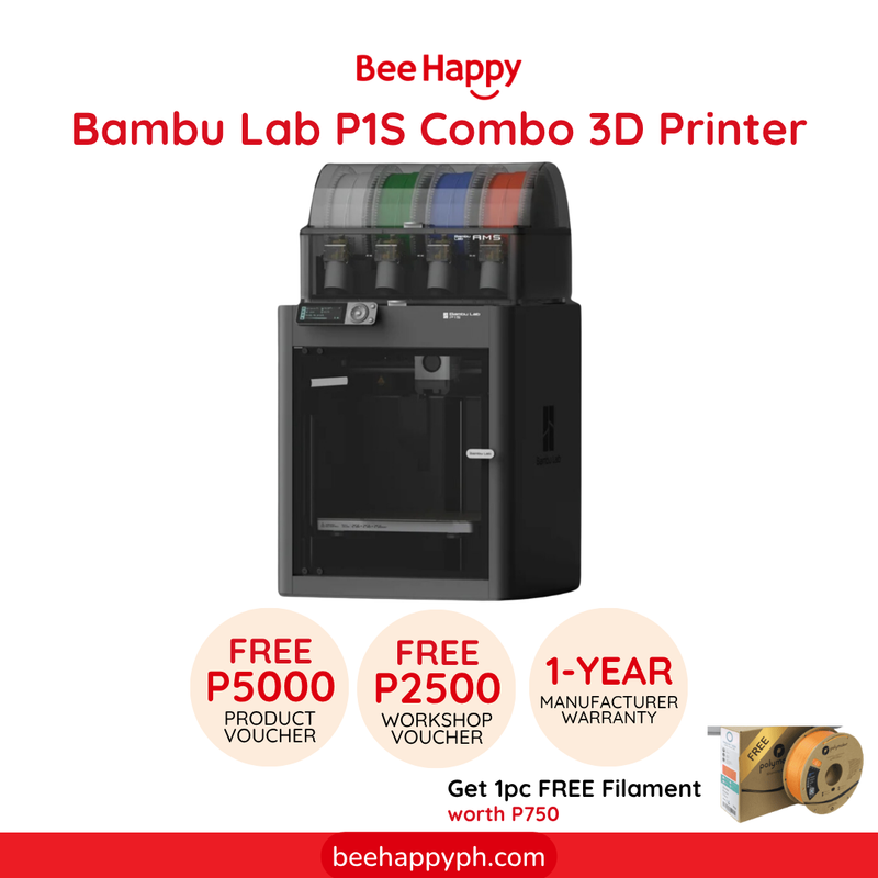 Bambu Lab P1S/P1S Combo/P1S Combo 2 3D Printer