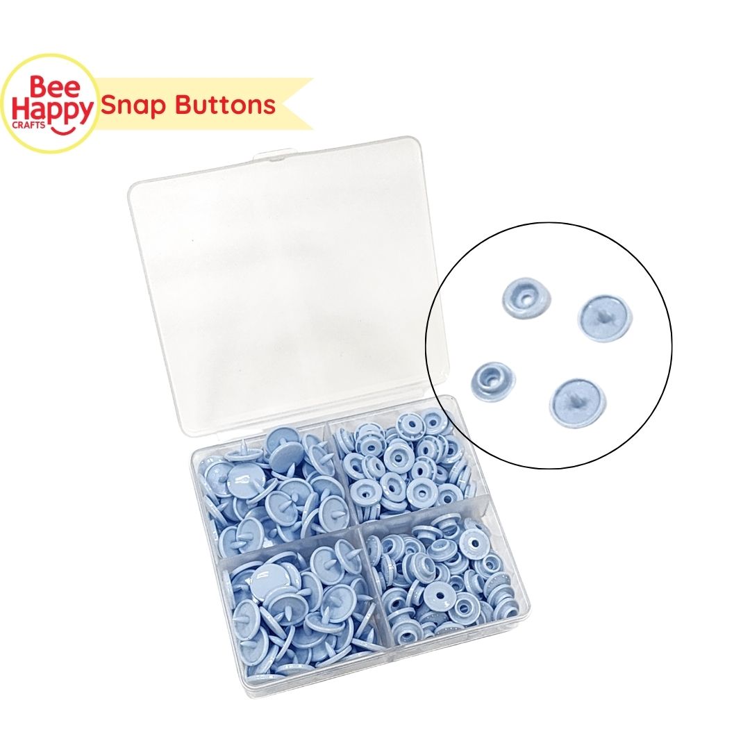Bee Happy Snap Buttons 50 sets (200pcs)