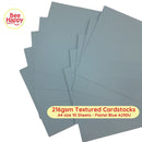 Bee Happy 216gsm Textured Cardstocks A4 Size 10 Sheets - Pastel & Dark Colors