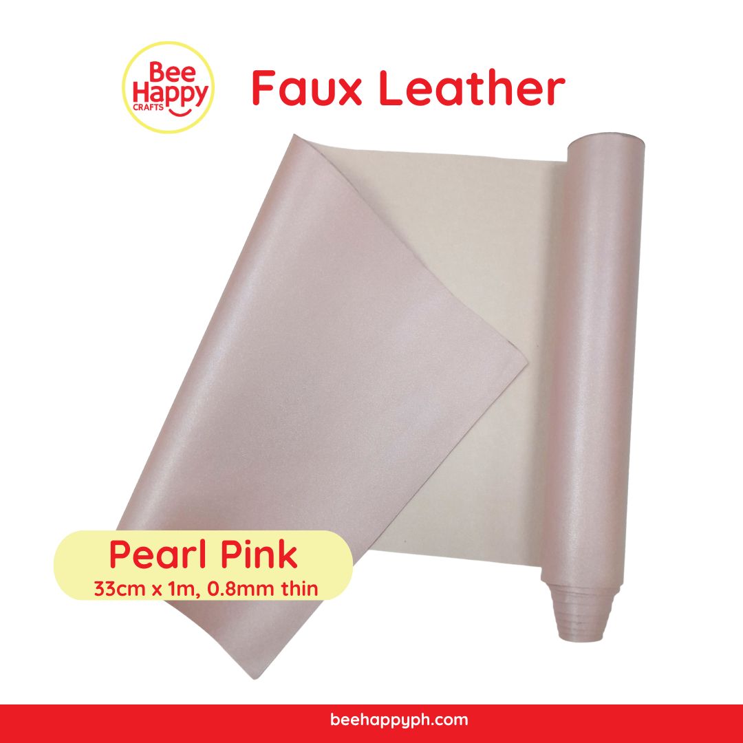 Bee Happy Thin Faux leather 33cm x 1m For Cricut, Silhouette, Sizzix and Brother