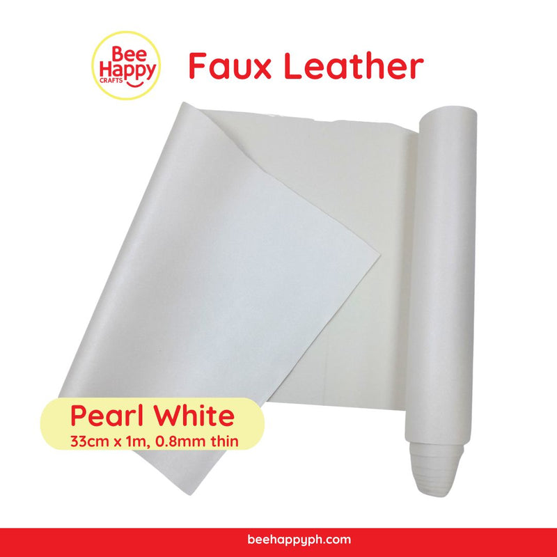 Bee Happy Thin Faux leather 33cm x 1m For Cricut, Silhouette, Sizzix and Brother