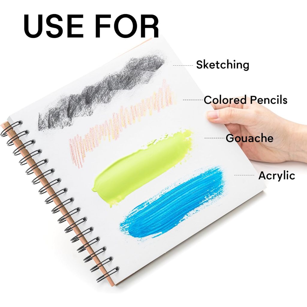 Miya Himi Gouache Pad 8.5 x 8.5 50 Sheets Mix Paper Pad