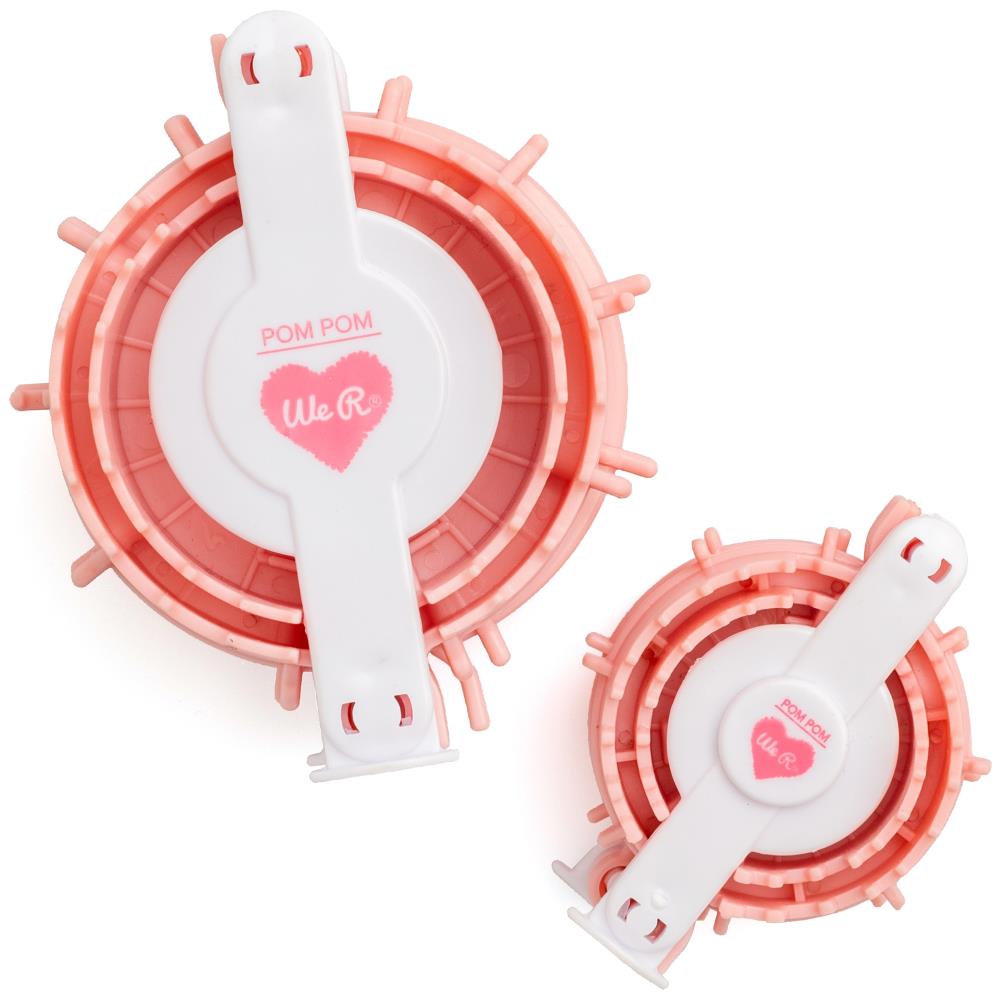 We R Memory Keepers Heart Pom Pom Maker 2/Pcs
