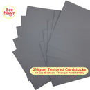 Bee Happy 216gsm Textured Cardstocks A4 Size 10 Sheets - Neutrals & Basics