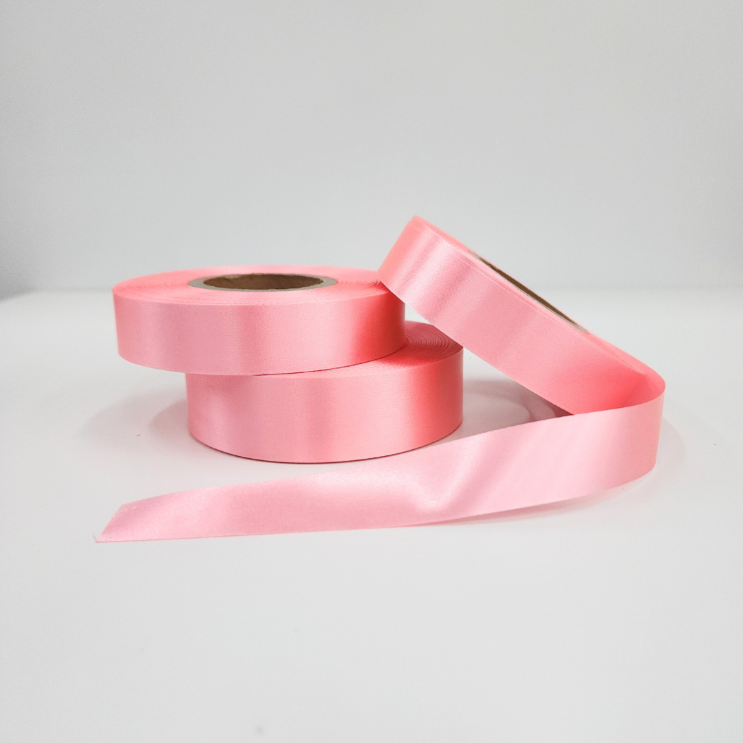 Bee Happy Premium Satin Ribbon Roll – 50 Meters (15mm / 20mm / 25mm)