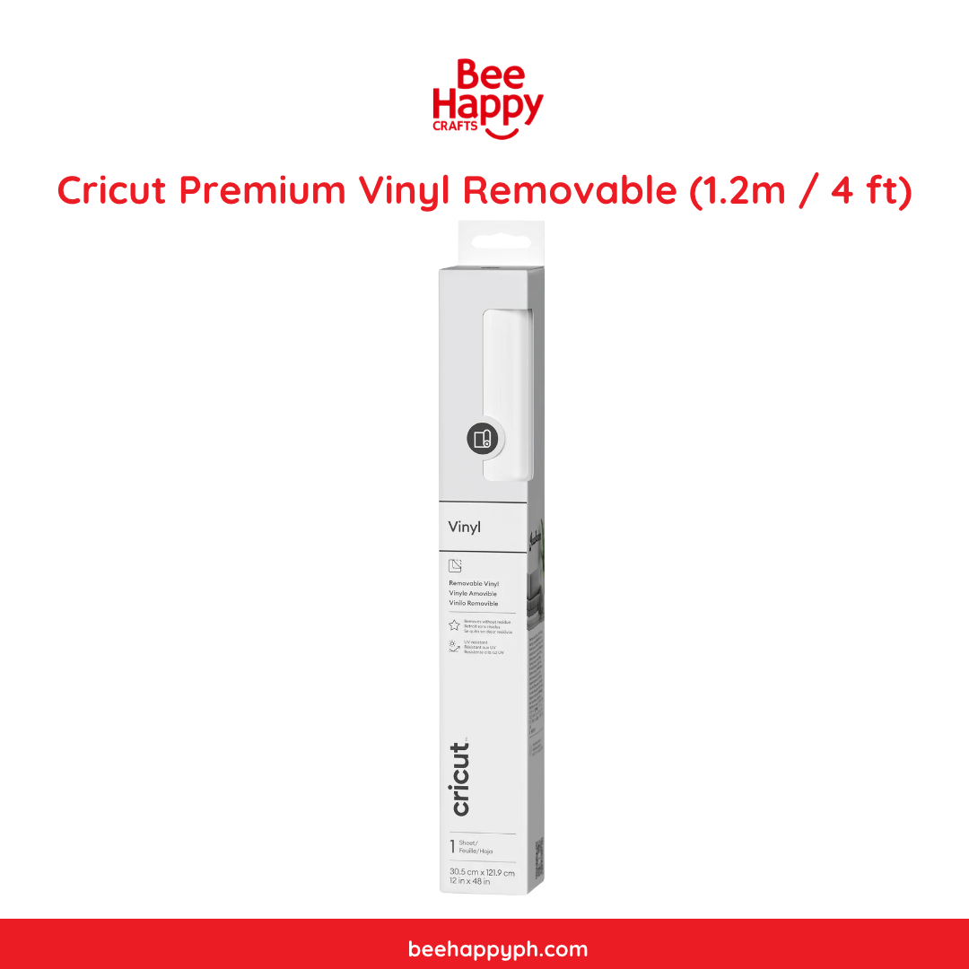 Cricut Premium Vinyl Removable (1.2m / 4 ft)