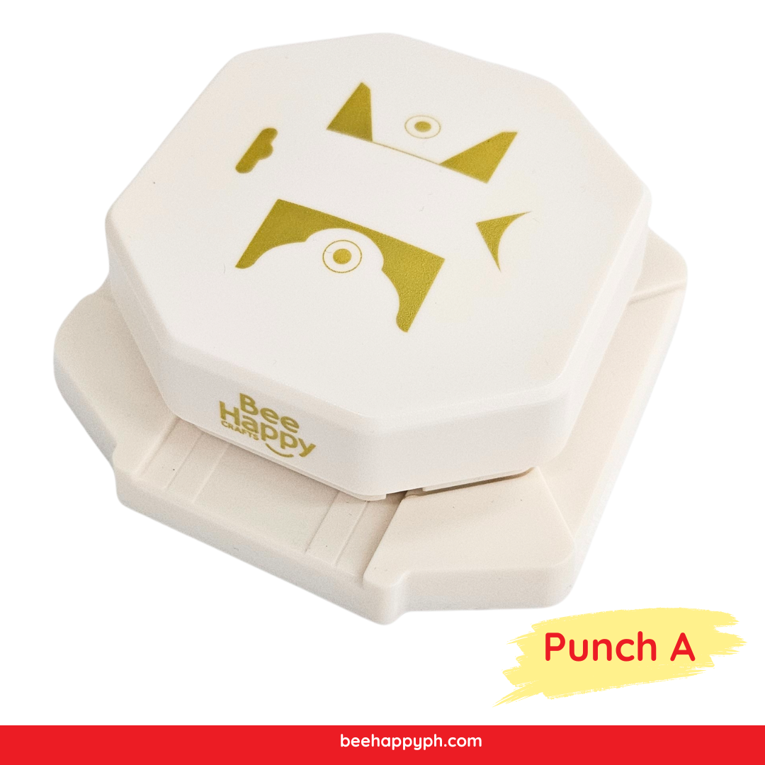 Bee Happy 4 in 1 Tag Punch