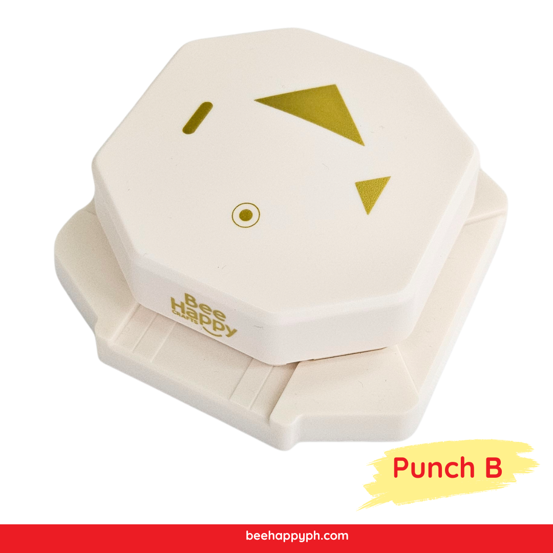 Bee Happy 4 in 1 Tag Punch