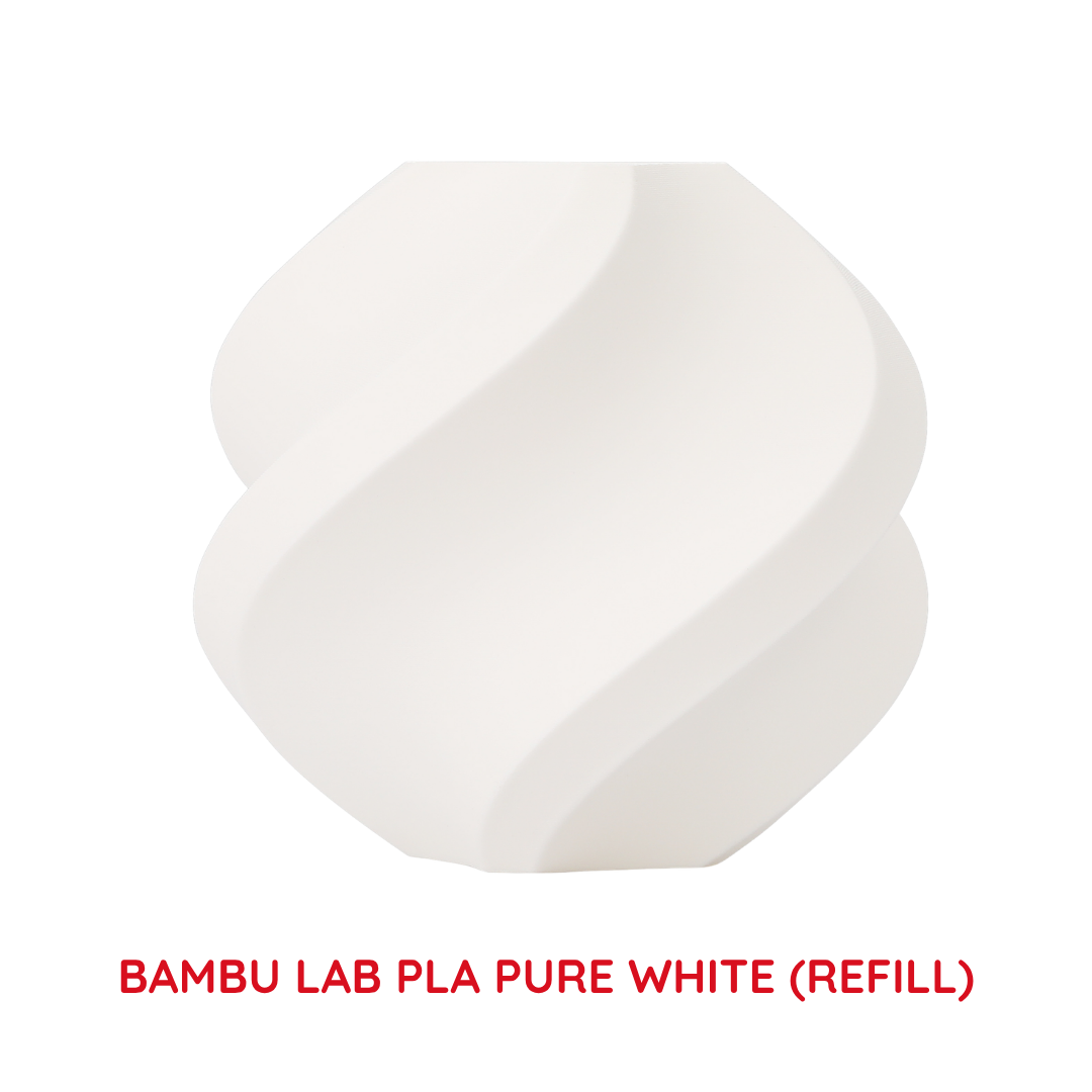 Bambu Lab PLA Pure 3D Printing Filament (REFILL)