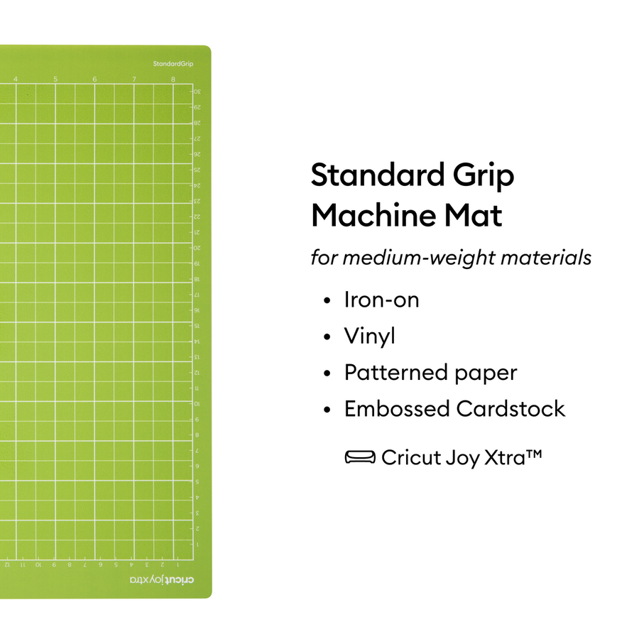 Cricut Joy Xtra™ Standard Grip Machine Mat 8.5