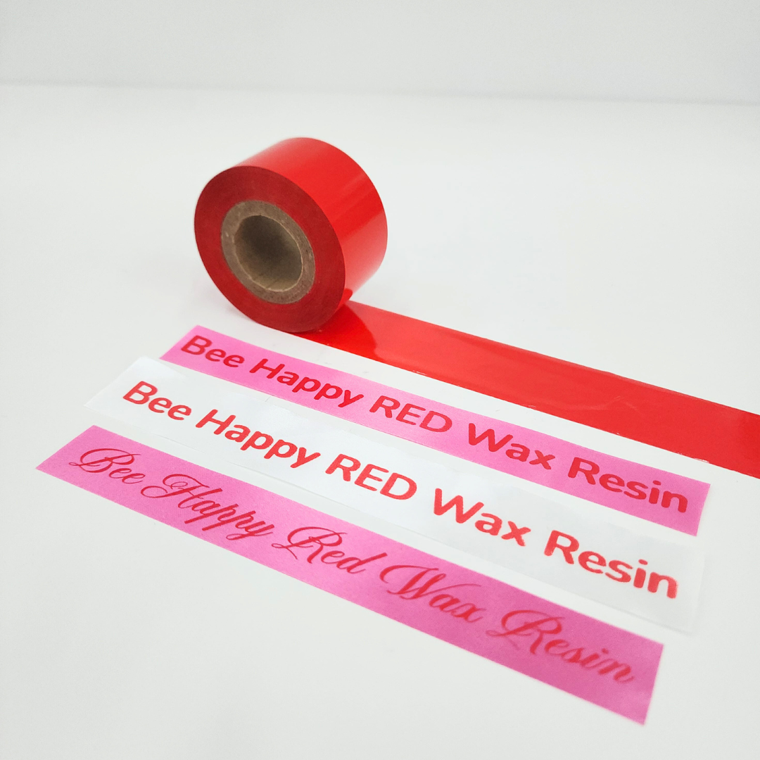Bee Happy Wax Resin Ribbon 30mm x 200m
