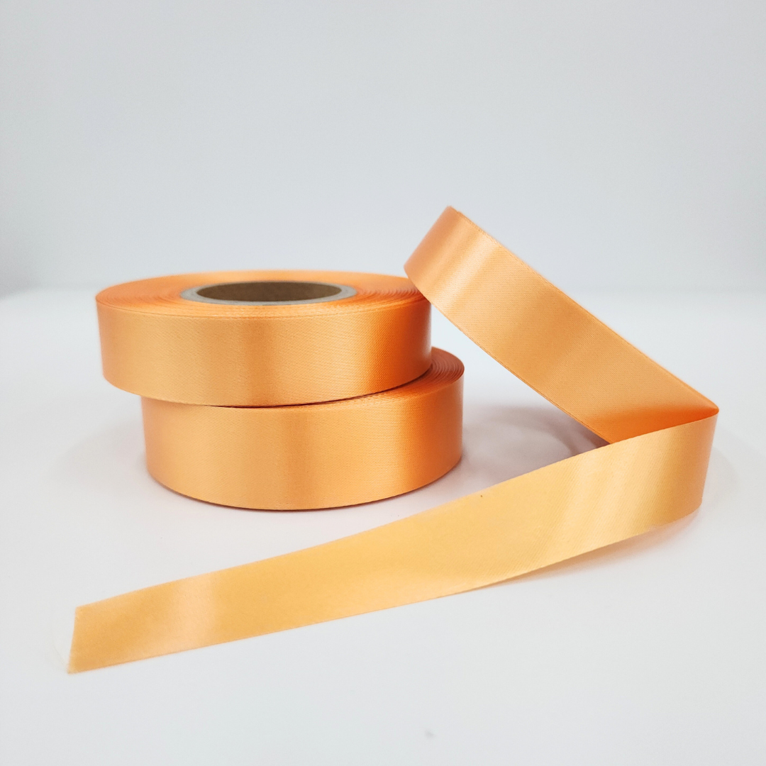 Bee Happy Premium Satin Ribbon Roll – 50 Meters (15mm / 20mm / 25mm)