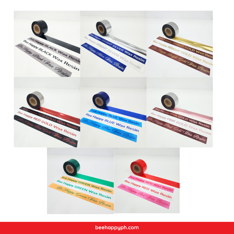Personalized Premium Satin Ribbon Using Primary Color Ink (50-meter ro