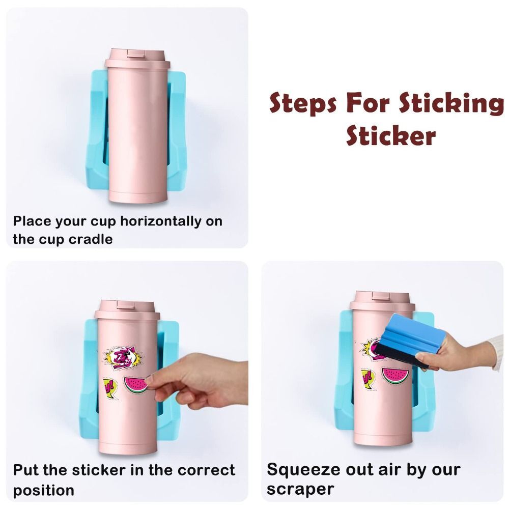 Bee Happy Cup Cradle Tumbler Holder
