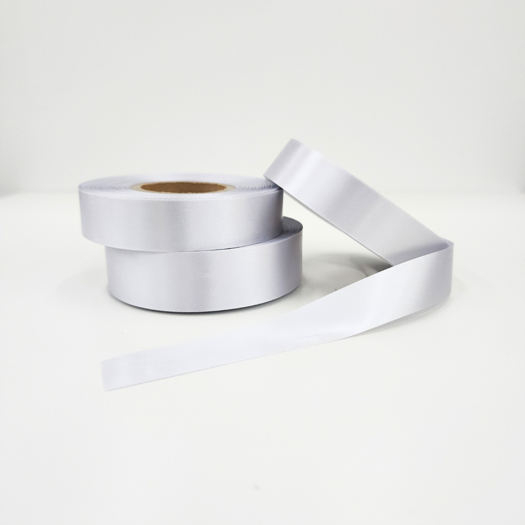 Bee Happy Premium Satin Ribbon Roll – 50 Meters (15mm / 20mm / 25mm)