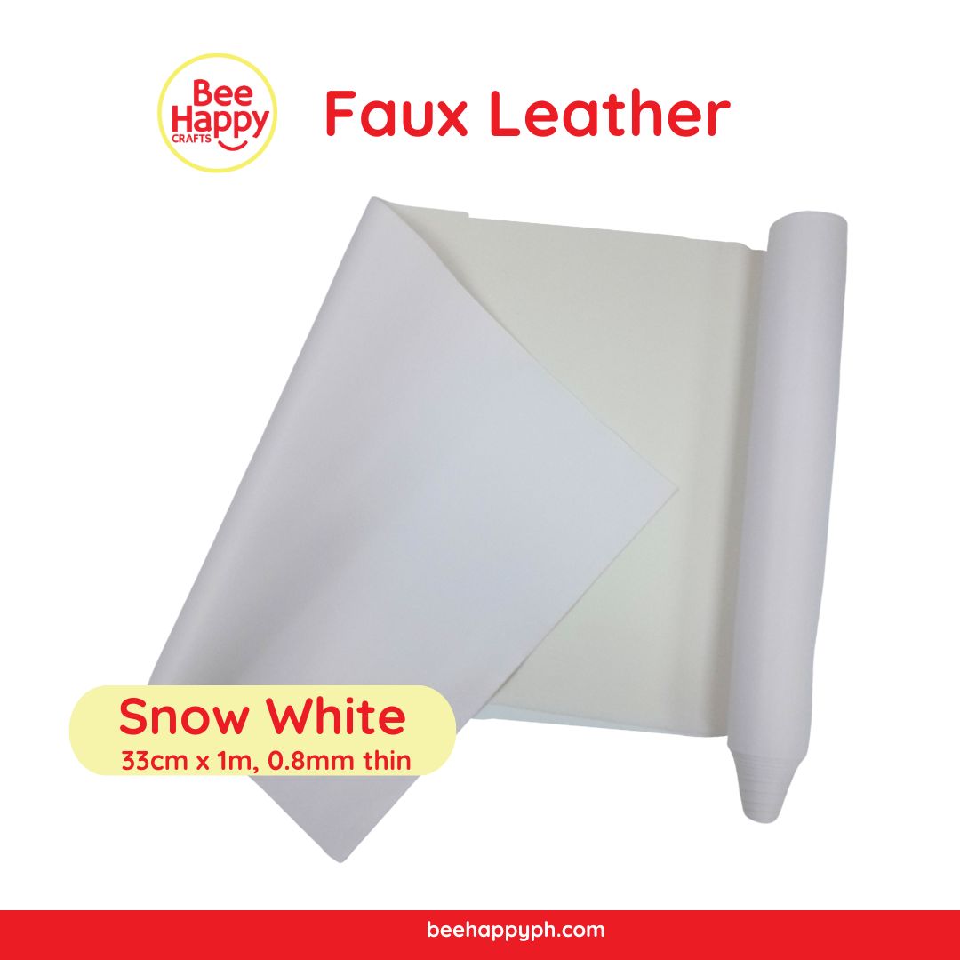 Bee Happy Thin Faux leather 33cm x 1m For Cricut, Silhouette, Sizzix and Brother