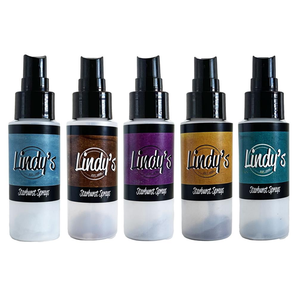 Lindy's Stamp Gang Starburst Sprays 2oz 5/Pkg