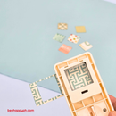 Bee Happy Journaling Punchers (Stamp, Square, Hexagon, Circle Shape Punch)