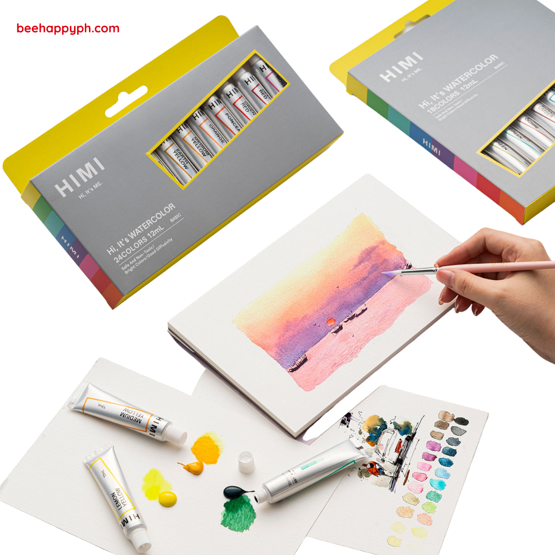 MIYA HIMI Watercolor Paint Tube Set