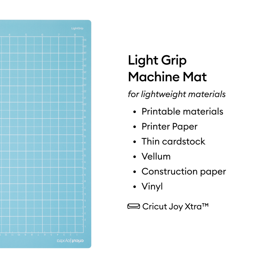 Cricut Joy Xtra™ Light Grip Machine Mat 8.5