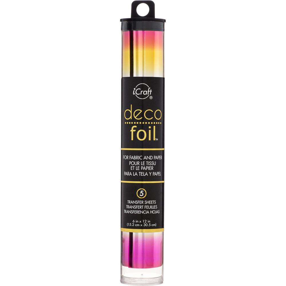 ICraft Deco Foil Specialty Transfer Sheets 6