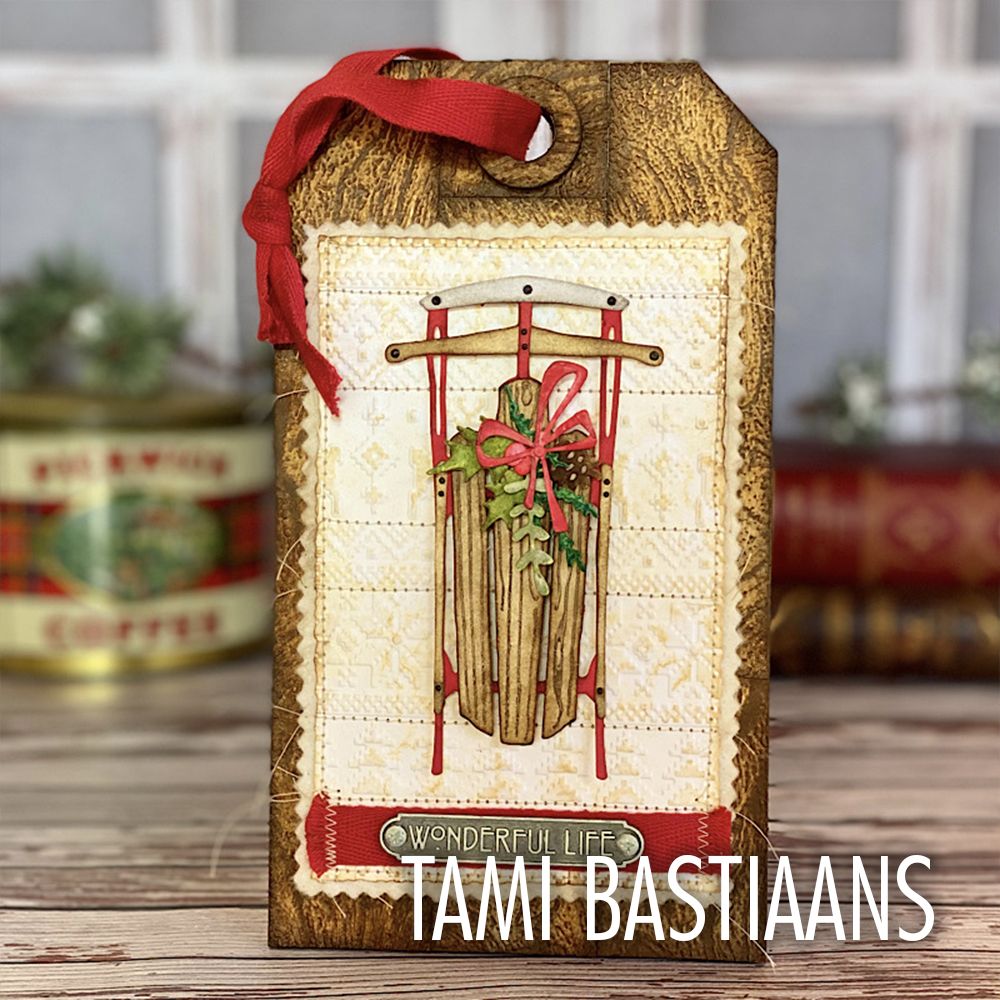 Sizzix Multi-Level Texture Fades Embossing Folder - Holiday Knit by Tim Holtz