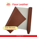 Bee Happy Thin Faux leather 33cm x 1m For Cricut, Silhouette, Sizzix and Brother