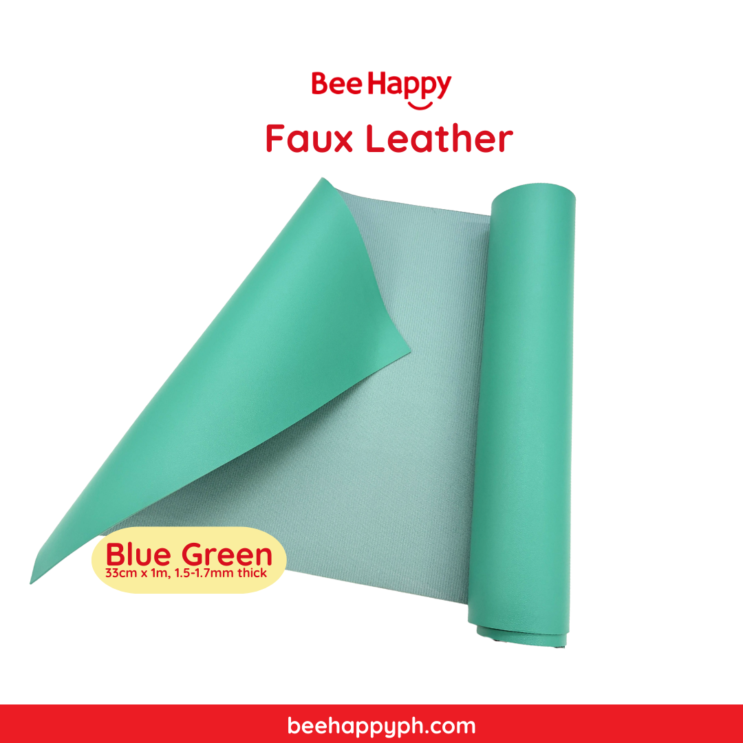Bee Happy Thick Faux leather 33cm x 1m For Cricut, Silhouette, Sizzix and Brother