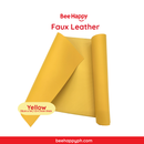 Bee Happy Thick Faux leather 33cm x 1m For Cricut, Silhouette, Sizzix and Brother