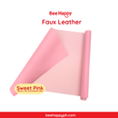 Bee Happy Thin Faux leather 33cm x 1m For Cricut, Silhouette, Sizzix and Brother