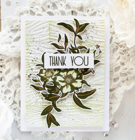 Tree Bark 3D Embossing Folder