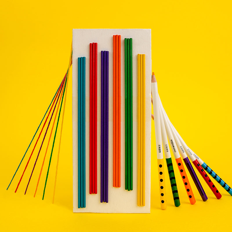 MIYA Geometry City Oil Color Pencil Gift Box - 36 & 48 Colors