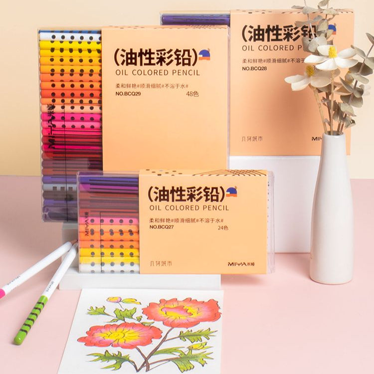 MIYA HIMI Oil Colored Pencil Set
