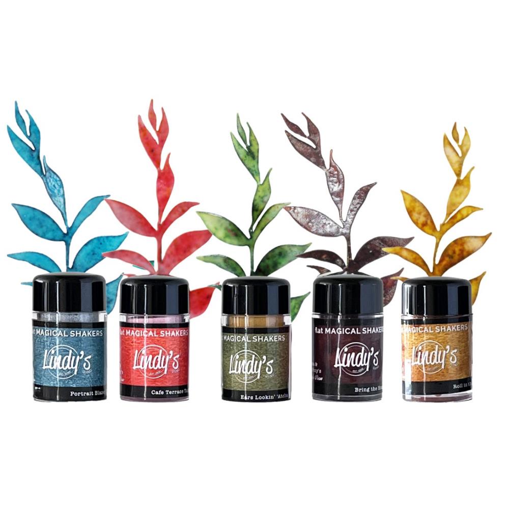 Lindy's Stamp Gang Flat Magical Shaker Painters Set 5pcs