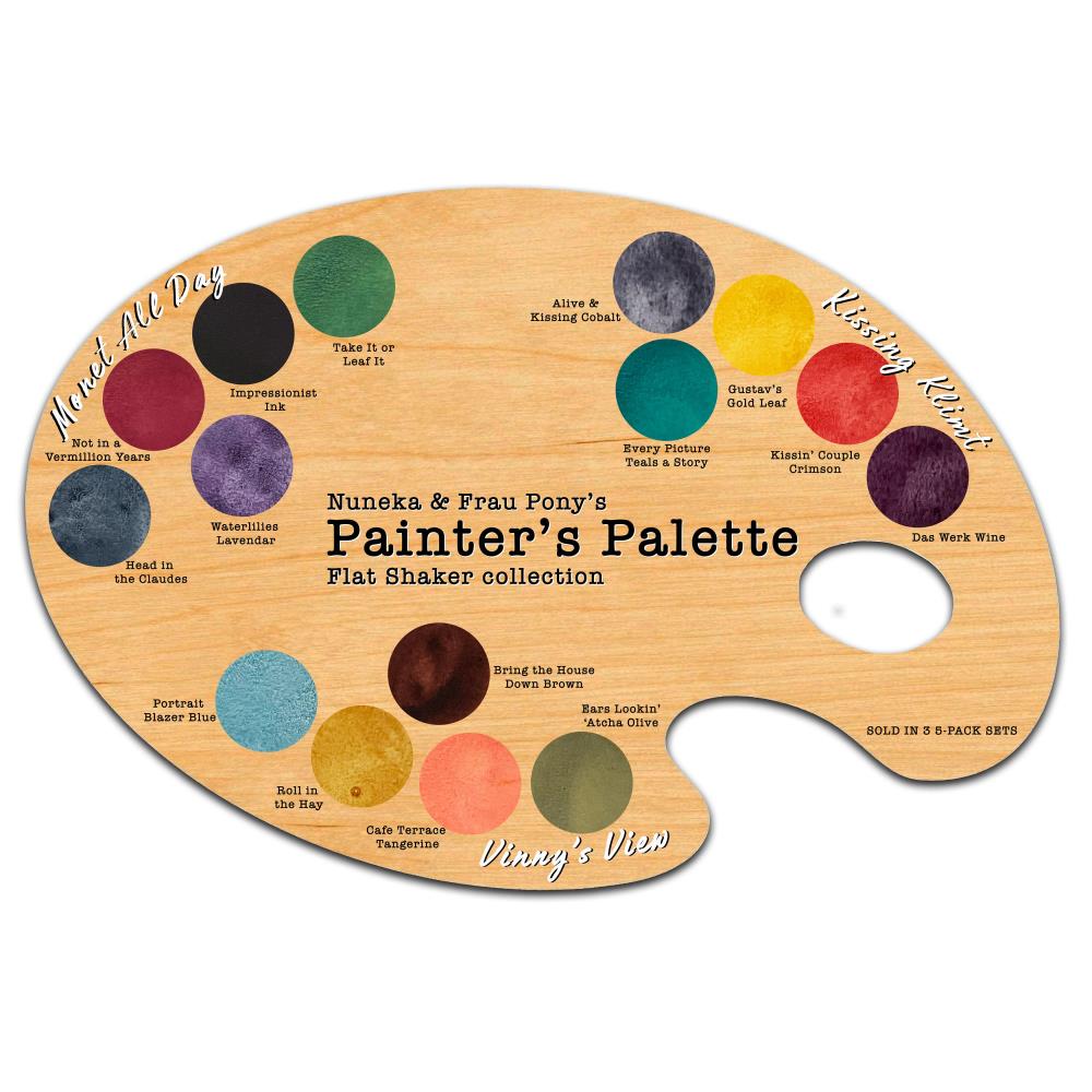 Lindy's Stamp Gang Flat Magical Shaker Painters Set 5pcs