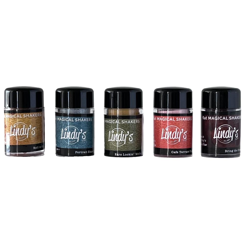 Lindy's Stamp Gang Flat Magical Shaker Painters Set 5pcs