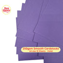 Bee Happy 250gsm Smooth Cardstocks 10 Sheets - Primary Colors