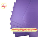 Bee Happy 260gsm Pearlescent Cardstocks A4 Size 10 Sheets - Pearlescent Deep Colors & Metallics