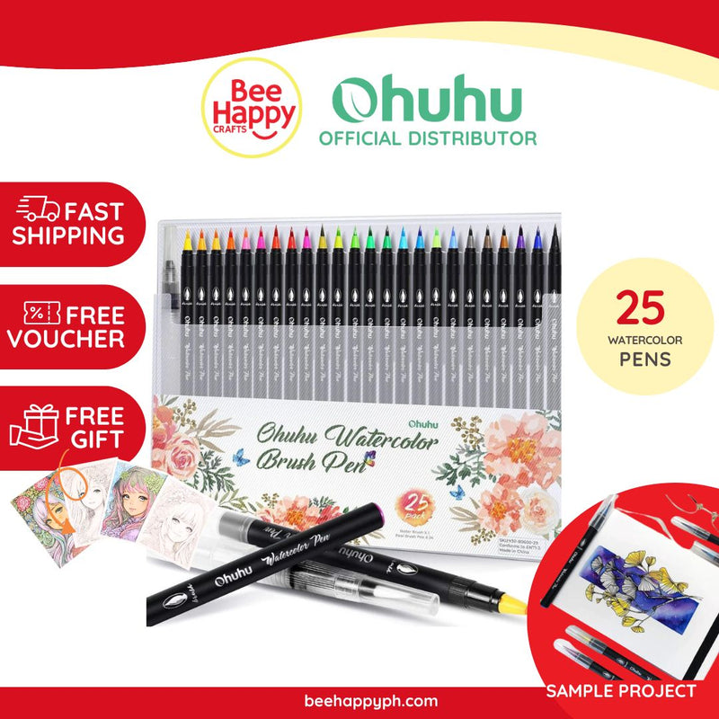 Ohuhu Watercolor Brush Markers Pen Y30-80600-29