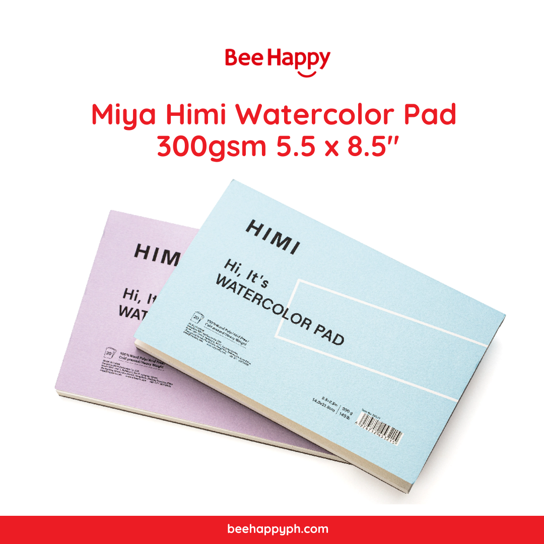 Miya Himi Watercolor Pad 300gsm 5.5 x 8.5