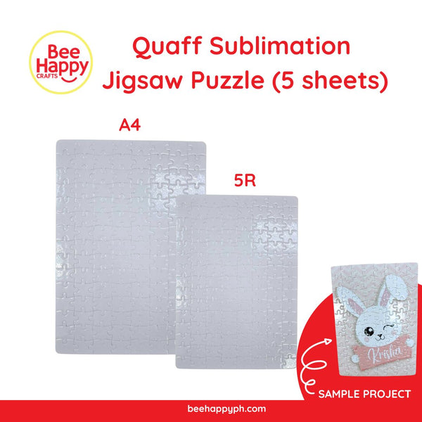 Quaff Sublimation Jigsaw Puzzle (5 sheets)